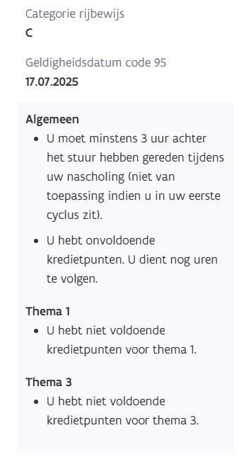volgen